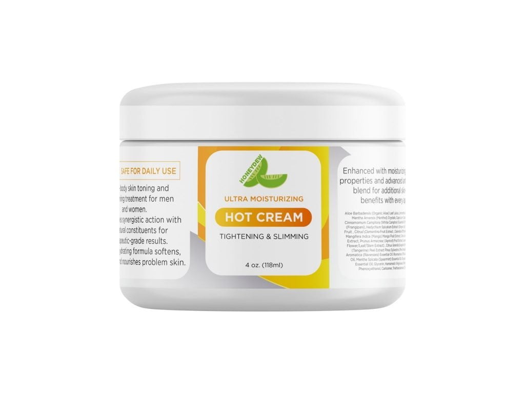 honeydew hot cream for cellulite